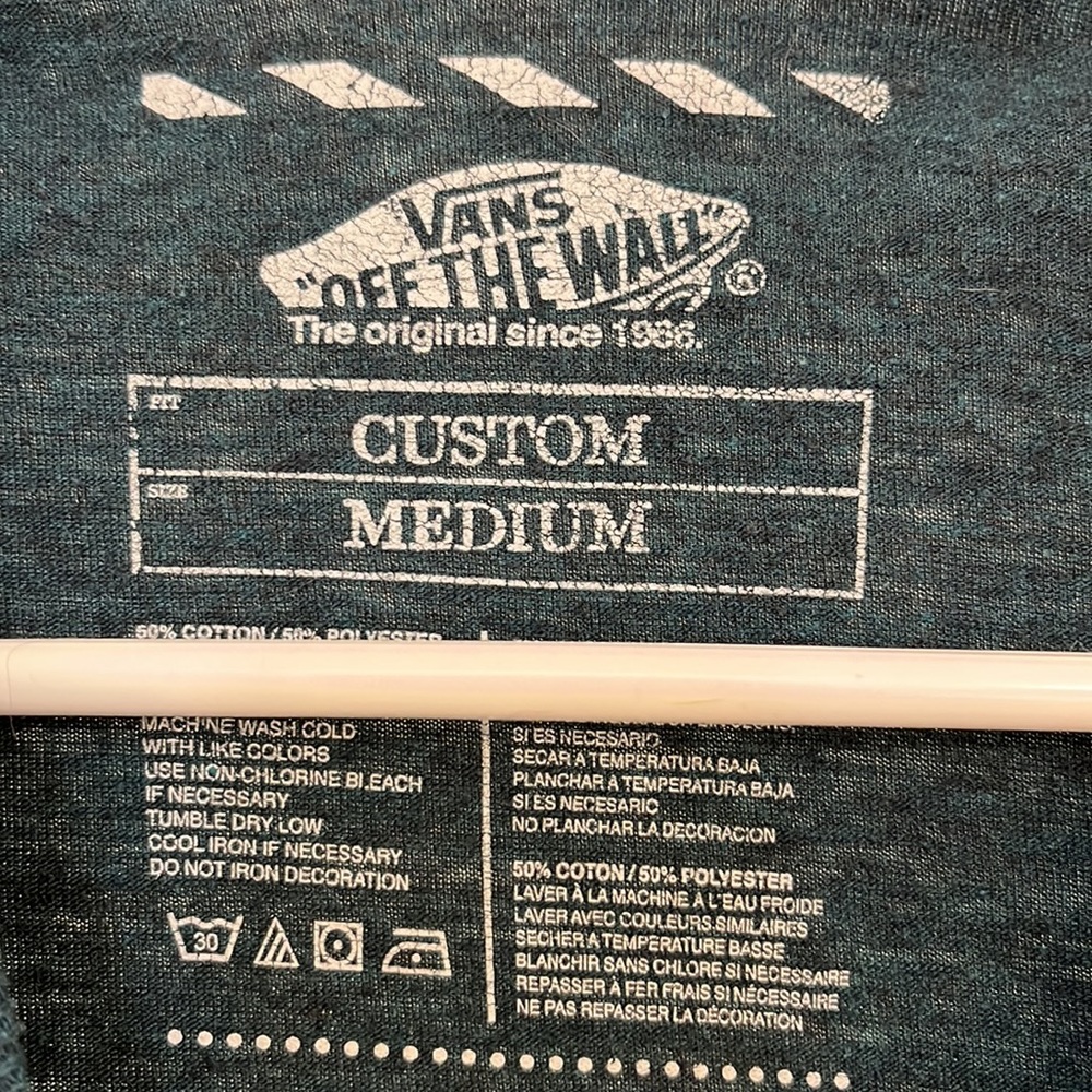 Vans Logo Size Medium Tshirt - Picture 4 of 4